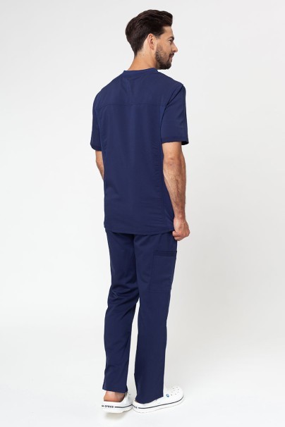 Men's Dickies Balance scrubs set (V-neck top, Mid Rise trousers) navy-1