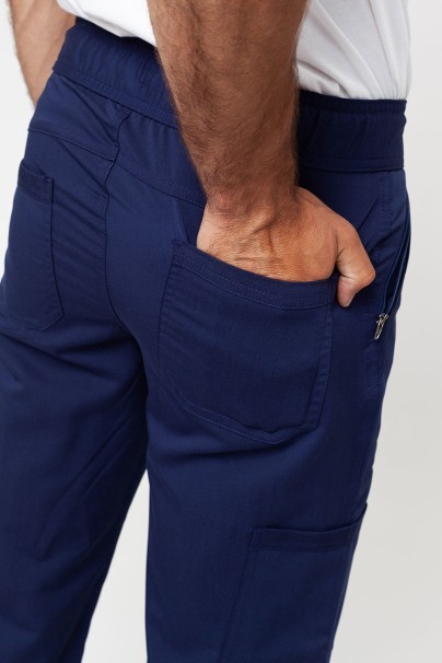 Men's Dickies Balance scrubs set (V-neck top, Mid Rise trousers) navy-11