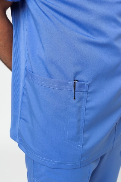 Men's Dickies Balance scrubs set (V-neck top, Mid Rise trousers) ceil blue-7