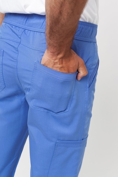 Men's Dickies Balance scrubs set (V-neck top, Mid Rise trousers) ceil blue-13