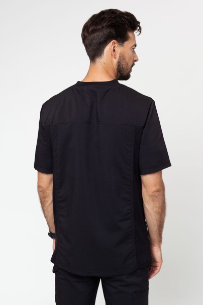 Men's Dickies Balance scrubs set (V-neck top, Mid Rise trousers) black-3