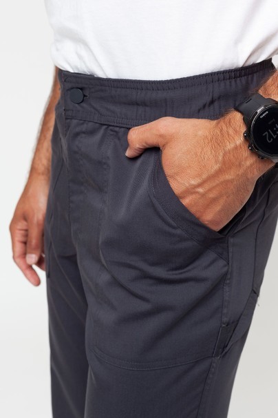 Men's Dickies Balance scrubs set (V-neck top, Mid Rise trousers) pewter-11