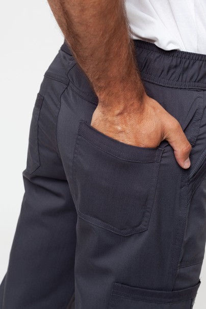 Men's Dickies Balance scrubs set (V-neck top, Mid Rise trousers) pewter-13
