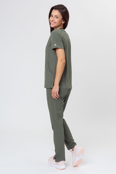 Women's Maevn Matrix Impulse Stylish scrub trousers olive-7