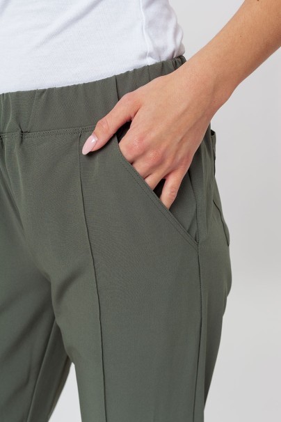 Women's Maevn Matrix Impulse Stylish scrub trousers olive-3