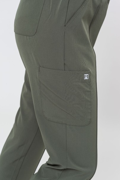 Women's Maevn Matrix Impulse Stylish scrub trousers olive-4