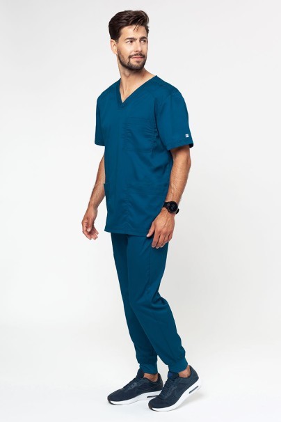 Men's Maevn Matrix Men scrub top caribbean blue-4