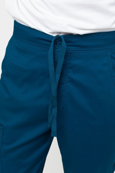 Men's Maevn Matrix scrub jogger trousers caribbean blue-2