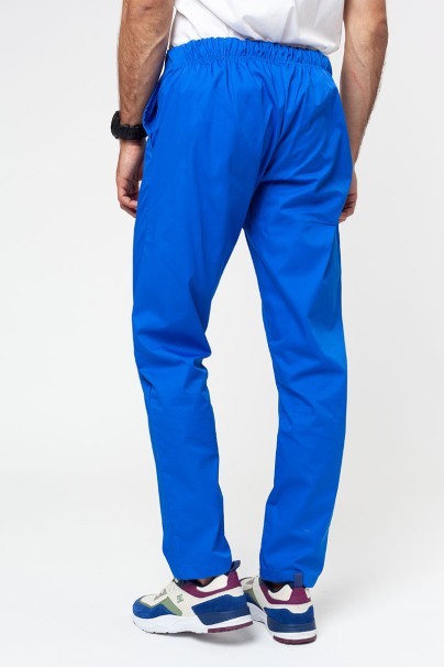 Men’s Sunrise Uniforms Basic Classic scrubs set (Standard top, Regular trousers) royal blue-8