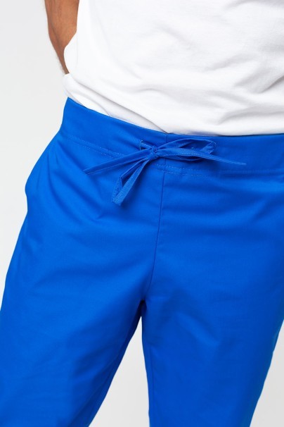 Men’s Sunrise Uniforms Basic Classic scrubs set (Standard top, Regular trousers) royal blue-9