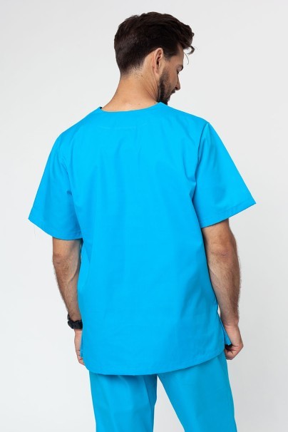 Men's Sunrise Uniforms Basic Standard scrub top turquise-1