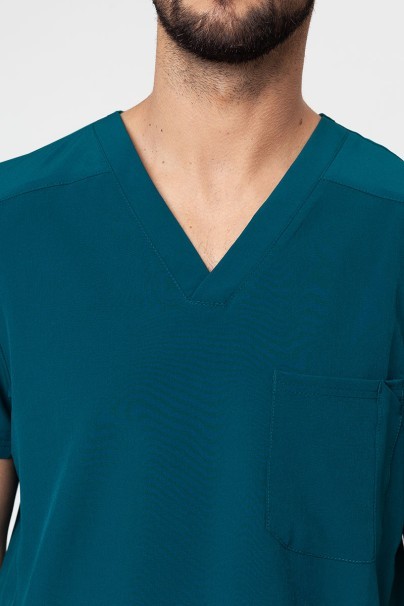 Men’s Adar Modern scrub top dark teal-2