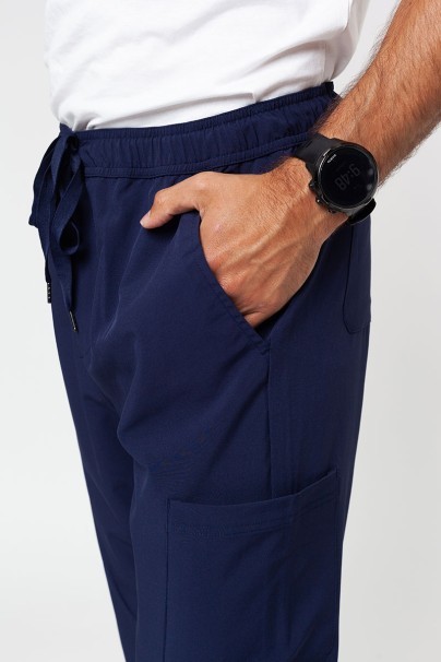 Men’s Adar Uniforms Slim Leg Cargo trousers navy-3