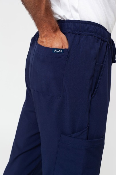 Men’s Adar Uniforms Slim Leg Cargo trousers navy-5