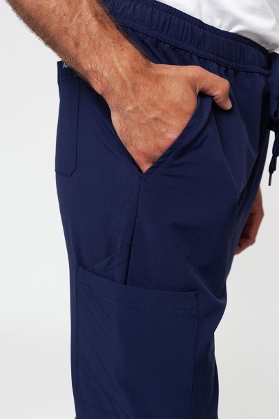 Men’s Adar Uniforms Slim Leg Cargo trousers navy-4