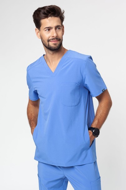 Men’s Adar Uniforms Cargo scrubs set (with Modern top) ceil blue-2