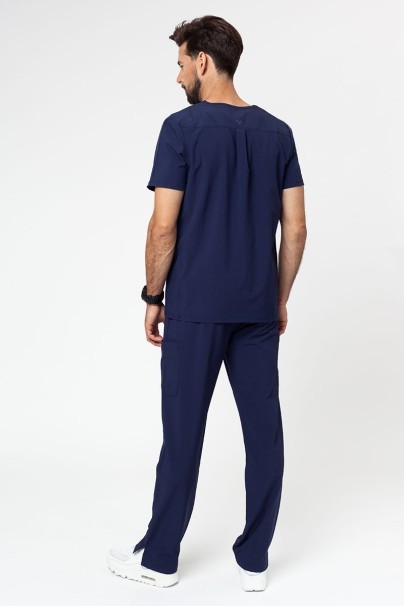 Men’s Adar Uniforms Cargo scrubs set (with Modern top) navy-2