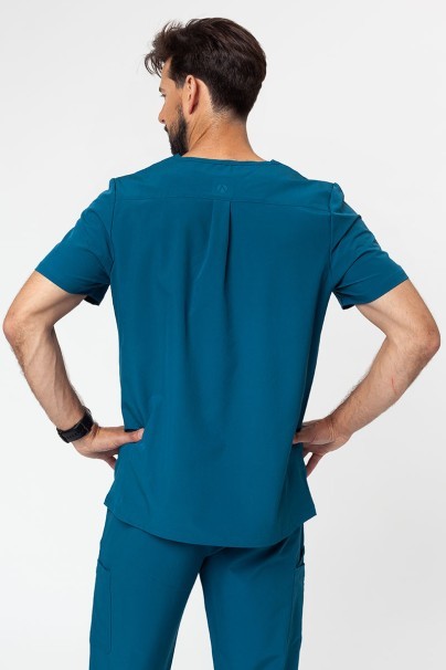 Men’s Adar Uniforms Cargo scrubs set (with Modern top) caibbean blue-3
