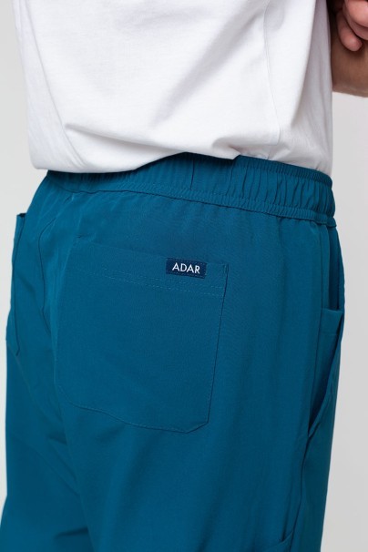Men’s Adar Uniforms Cargo scrubs set (with Modern top) caibbean blue-12