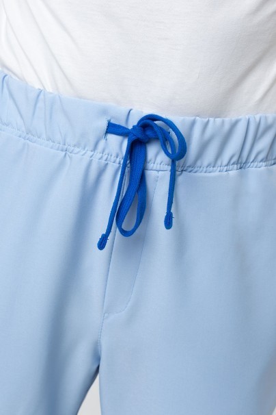 Men's Sunrise Uniforms Premium scrubs set (Dose top, Select trousers) ceil blue-8