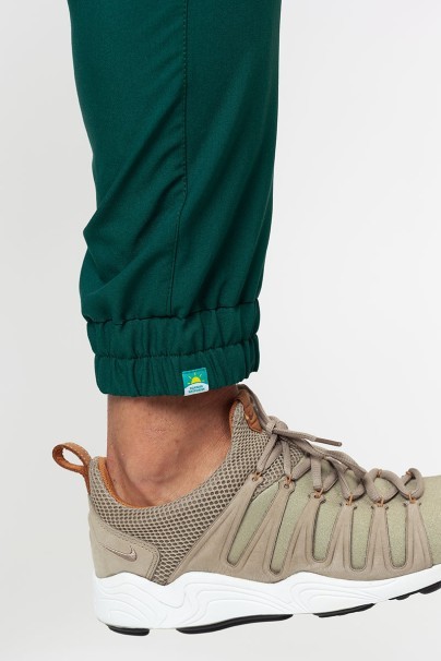 Men's Sunrise Uniforms Premium Select jogger scrub trousers bottle green-5