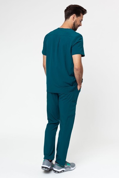 Men’s Adar Uniforms Slim Leg Cargo trousers bottle green-8
