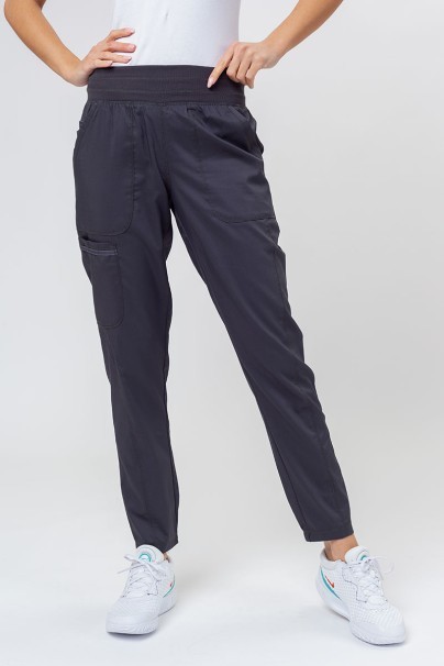 Women's Cherokee Revolution scrubs set (Polo top, Jogger trousers) pewter-6