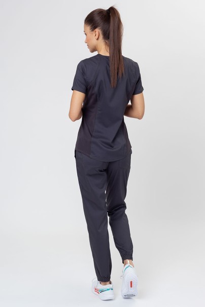 Women's Cherokee Revolution scrubs set (Active top, Jogger trousers) pewter-1