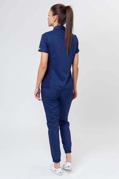 Women's Cherokee Revolution scrubs set (Polo top, Jogger trousers) navy-2