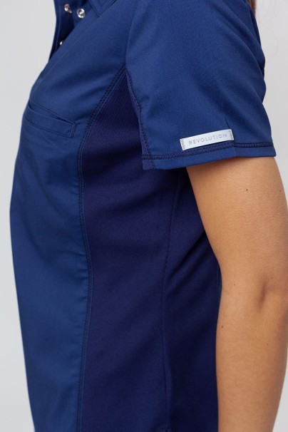 Women's Cherokee Revolution scrubs set (Polo top, Jogger trousers) navy-5