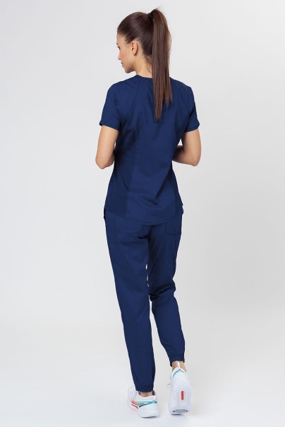 Women's Cherokee Revolution scrubs set (Active top, Jogger trousers) navy-2