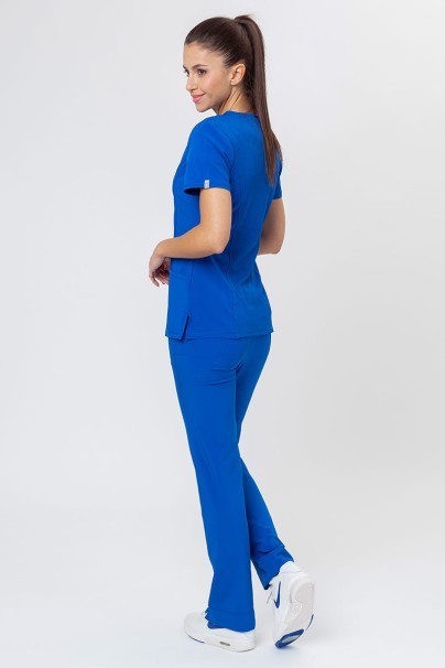 Women's Cherokee Infinity scrubs set royal blue-1