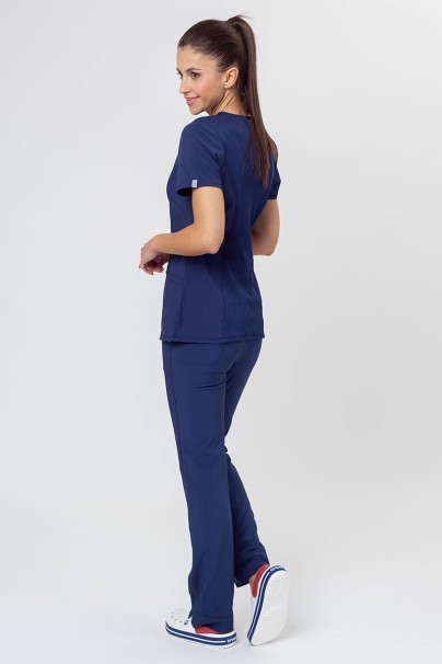 Women's Cherokee Infinity scrubs set navy-1