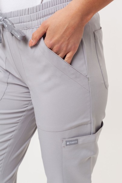 Women’s Maevn Momentum 6-pocket scrub trousers quiet grey-3