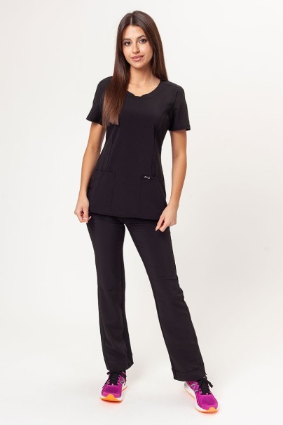 Women's Cherokee Infinity Slim Pull-on scrub trousers black-4