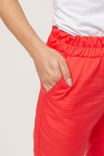 Women's Sunrise Uniforms Easy FRESH jogger scrub trousers coral-2