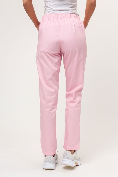 Women’s Sunrise Uniforms Basic Classic FRESH scrubs set (Light top, Regular trousers) blush pink-8