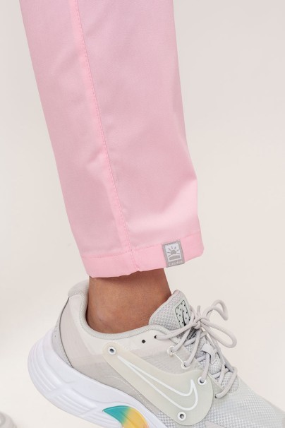 Women’s Sunrise Uniforms Basic Classic FRESH scrubs set (Light top, Regular trousers) blush pink-11