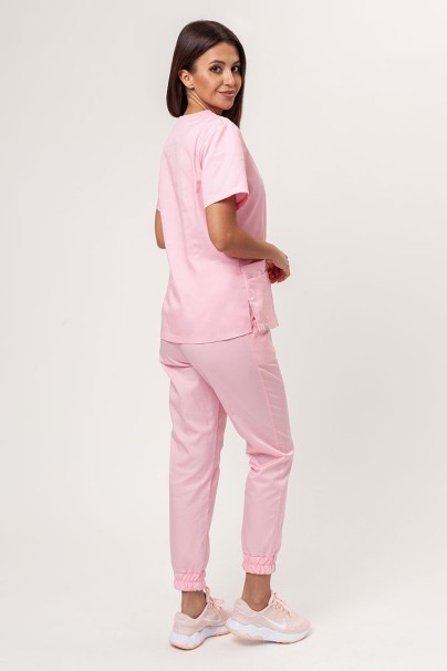 Women's Sunrise Uniforms Basic Jogger FRESH scrubs set (Light top, Easy trousers)  blush pink-1