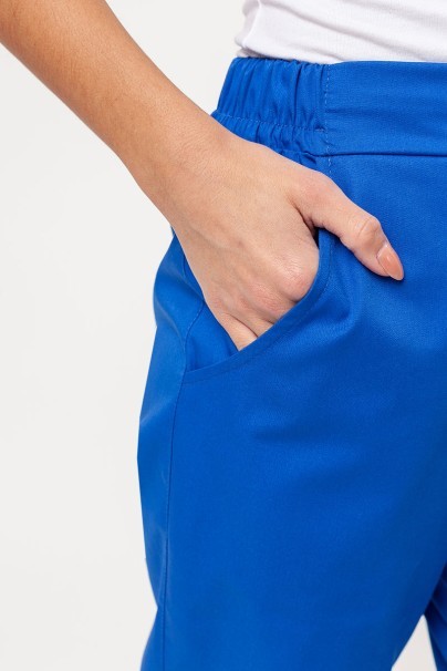 Women’s Sunrise Uniforms Basic Classic FRESH scrubs set (Light top, Regular trousers) royal blue-9
