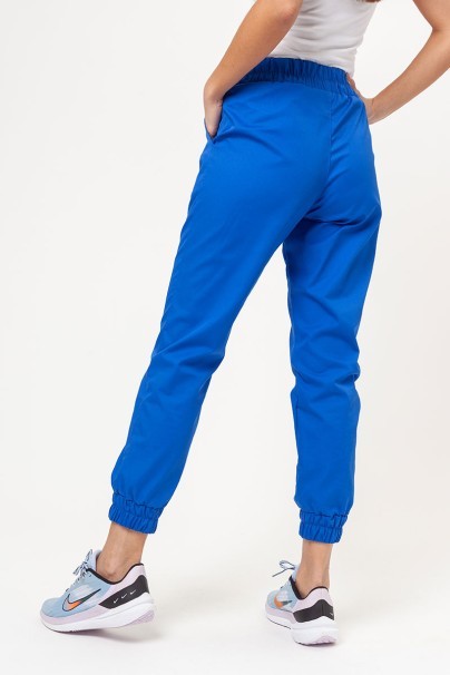 Women's Sunrise Uniforms Basic Jogger FRESH scrubs set (Light top, Easy trousers) royal blue-8
