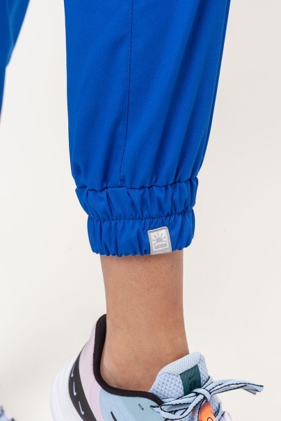 Women's Sunrise Uniforms Basic Jogger FRESH scrubs set (Light top, Easy trousers) royal blue-11