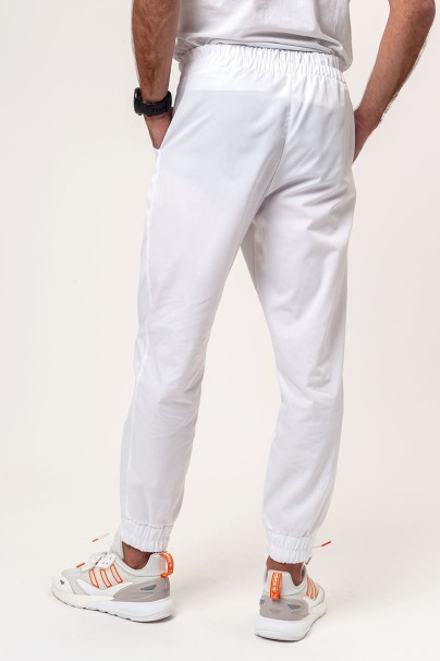 Men's Sunrise Uniforms Easy FRESH jogger scrub trousers white-2