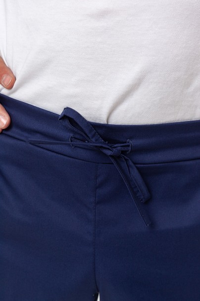Men’s Sunrise Uniforms Basic Classic FRESH scrubs set (Standard top, Regular trousers) navy-11