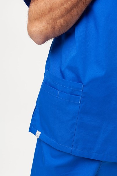 Men's Sunrise Uniforms Basic Standard FRESH scrub top royal blue-4