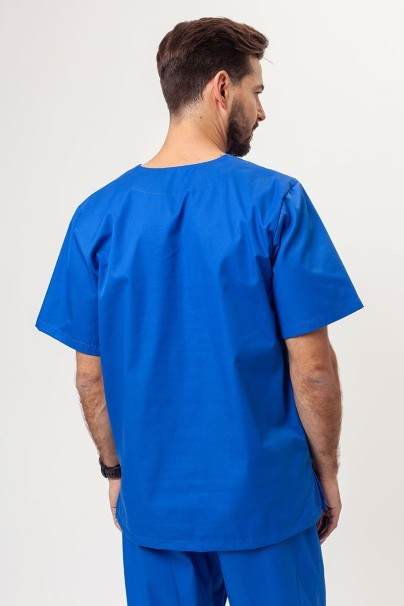 Men's Sunrise Uniforms Basic Standard FRESH scrub top royal blue-1