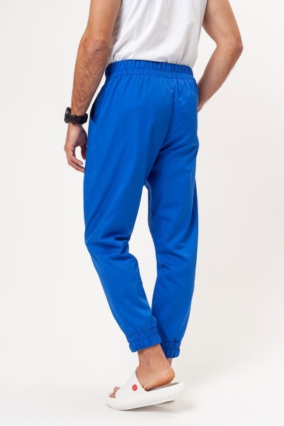 Men's Sunrise Uniforms Basic Jogger FRESH scrubs set (Light top, Easy trousers) royal blue-9