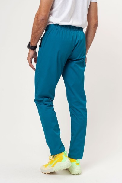 Men's Sunrise Uniforms Basic Regular FRESH scrub trousers caribbean blue-1