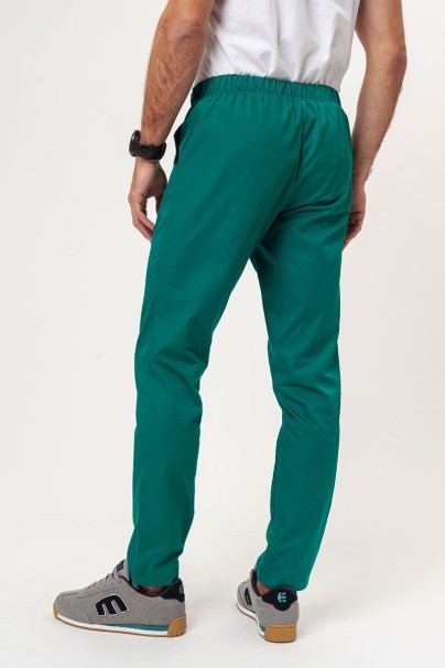 Men’s Sunrise Uniforms Basic Classic FRESH scrubs set (Standard top, Regular trousers) hunter green-8