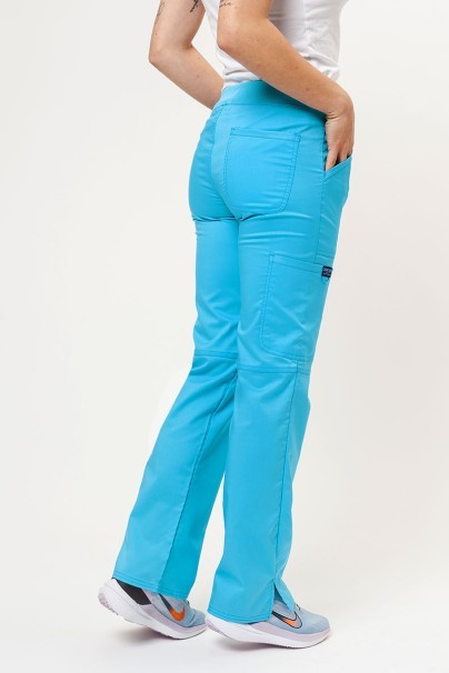 Women’s Cherokee Revolution Straight Leg scrub trousers turquoise-2